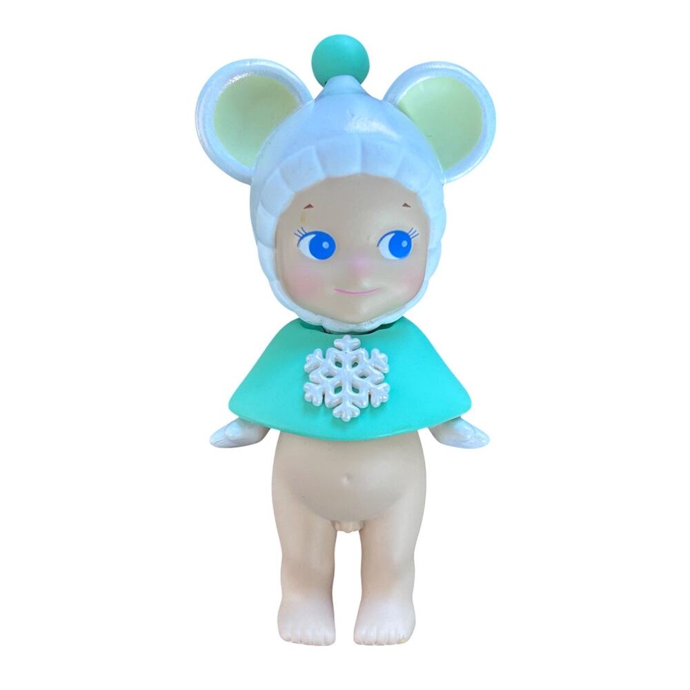 Authentic Sonny Angel Secret Winter Wonderland Mouse Figure 2023 Dreams Rare